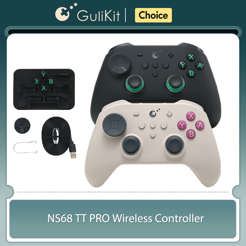 Gaming Keyboard Hall Effect - GuliKit NS68 TT Pro Game Controller，Wireless
