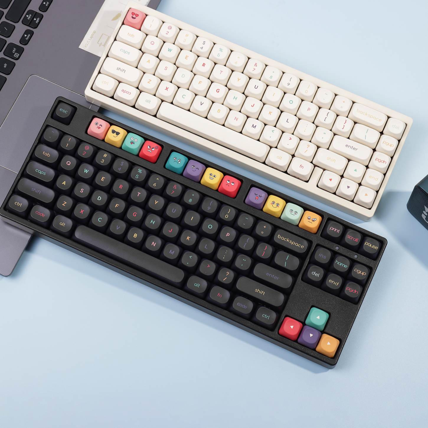 Cartoon, Colored Emoji MOA Key - Gaming Keyboard Emoji incelemesi ve fiyatı