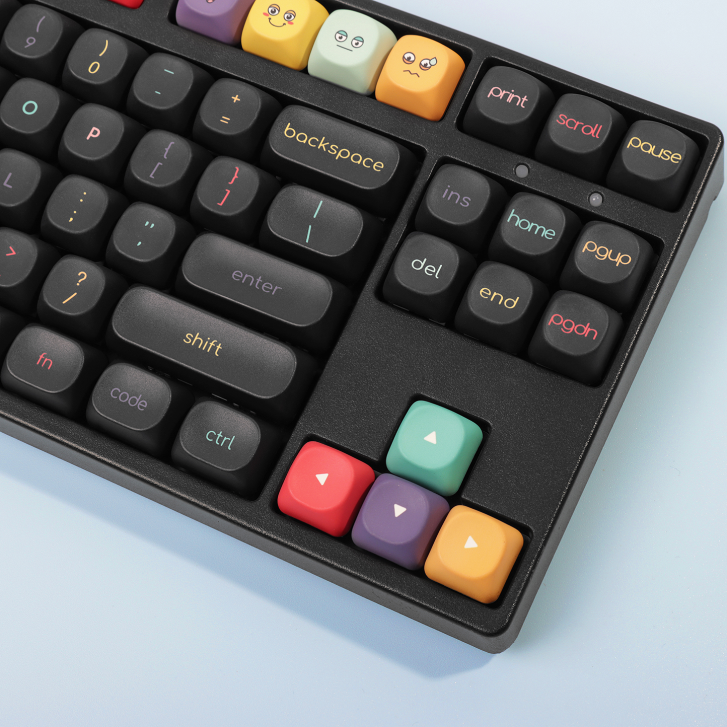 Cartoon, Colored Emoji MOA Key - Gaming Keyboard Emoji incelemesi ve fiyatı