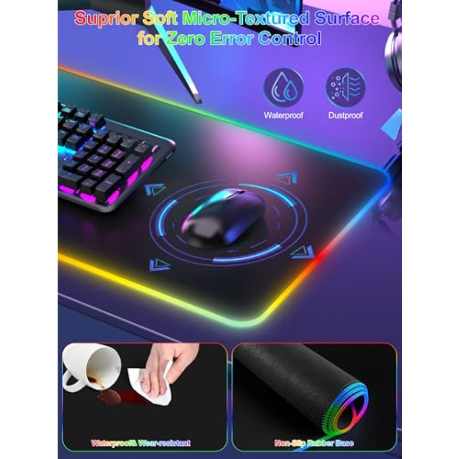 Mouse Pad with 15W Wireless Ch - Gaming Keyboard Number Pad incelemesi ve fiyatı