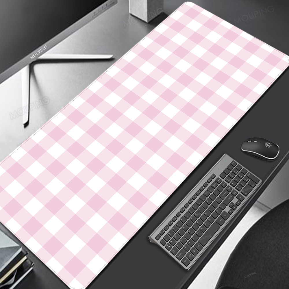Pink Lattice Mouse Pad Kawaii  - Gaming Keyboard And Mouse Combo incelemesi ve fiyatı