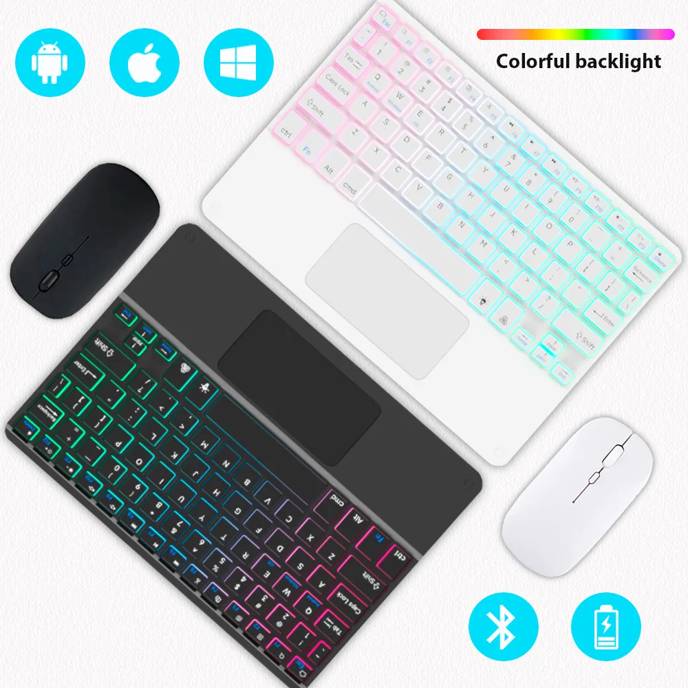 Bluetooth Keyboard for Tablet  - Gaming Keyboard Mouse Wireless incelemesi ve fiyatı