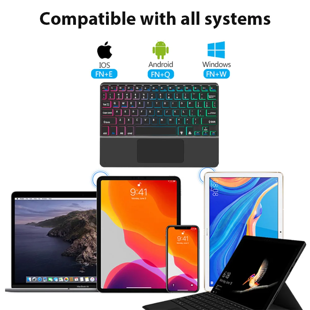 Bluetooth Keyboard for Tablet  - Gaming Keyboard Mouse Wireless incelemesi ve fiyatı