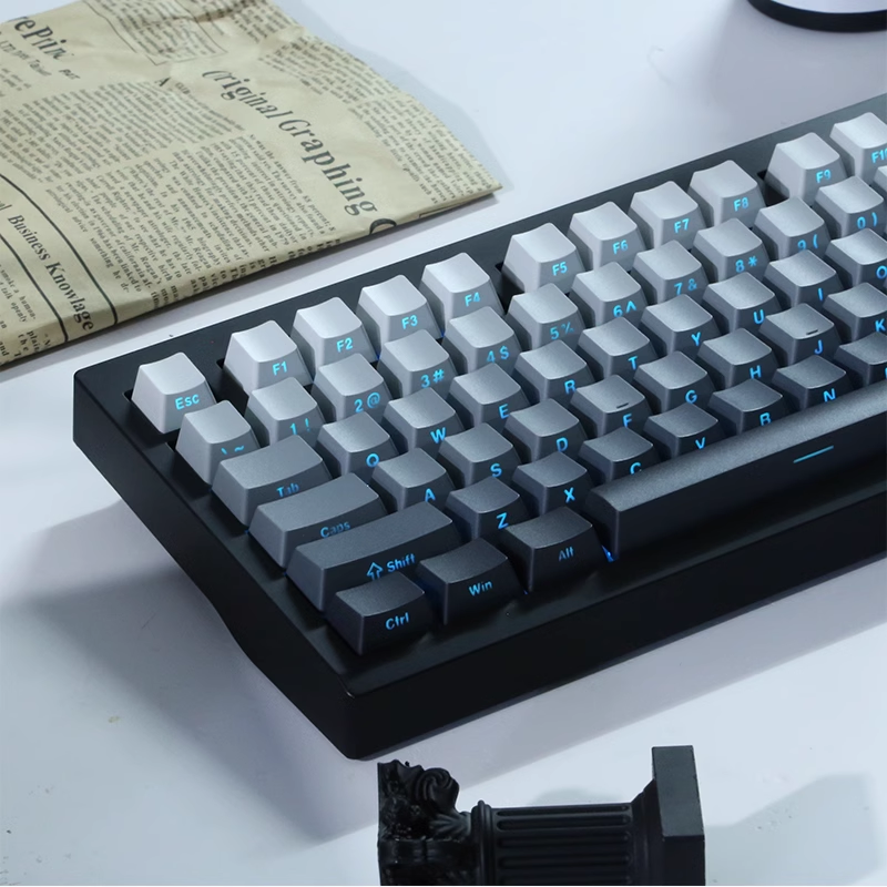 Gradient Gray Side Printed Shi - Gaming Keyboard Typewriter incelemesi ve fiyatı