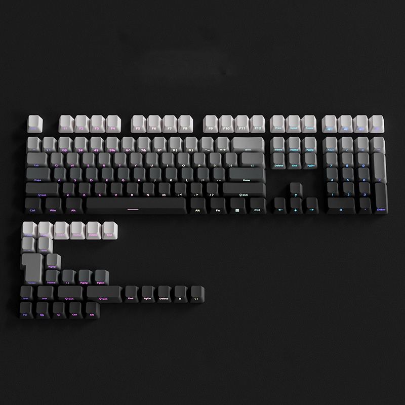 Gradient Gray Side Printed Shi - Gaming Keyboard Typewriter incelemesi ve fiyatı