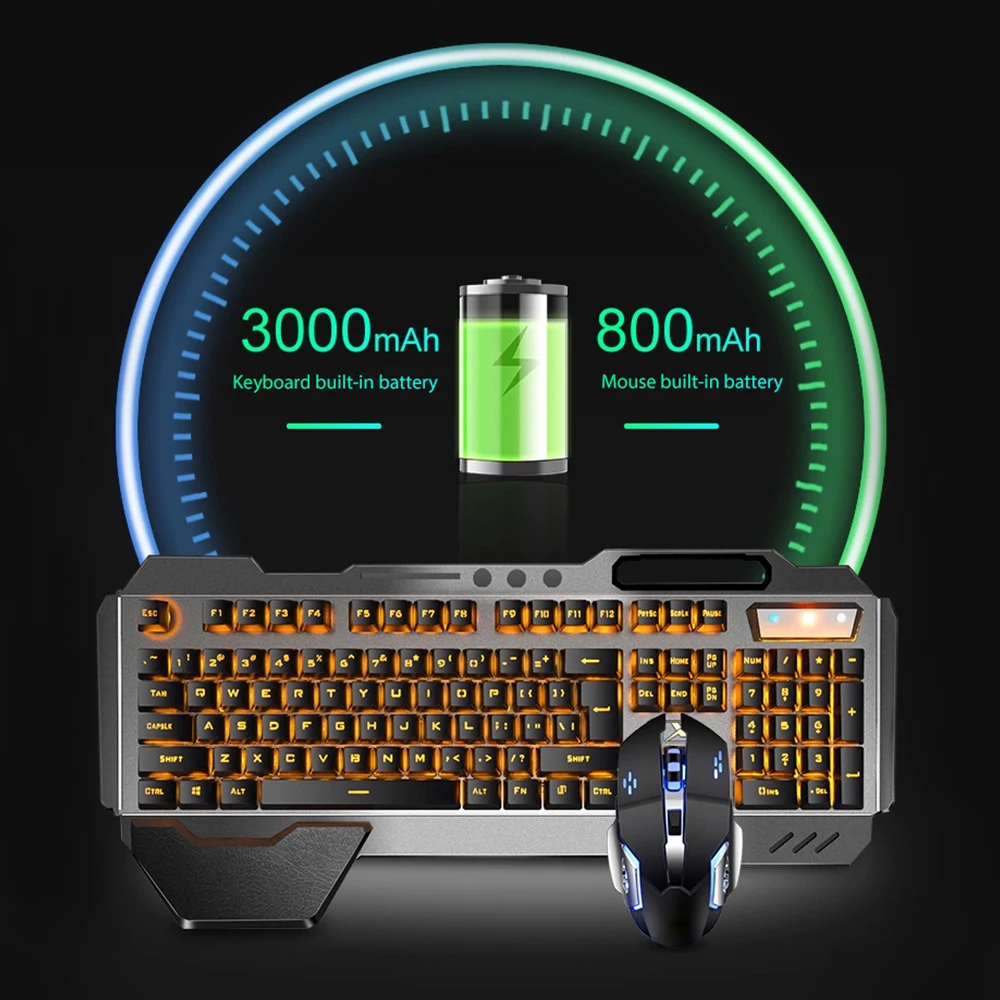 K680 Rechargeable 2.4G wireles - Gaming Keyboard Mini incelemesi ve fiyatı