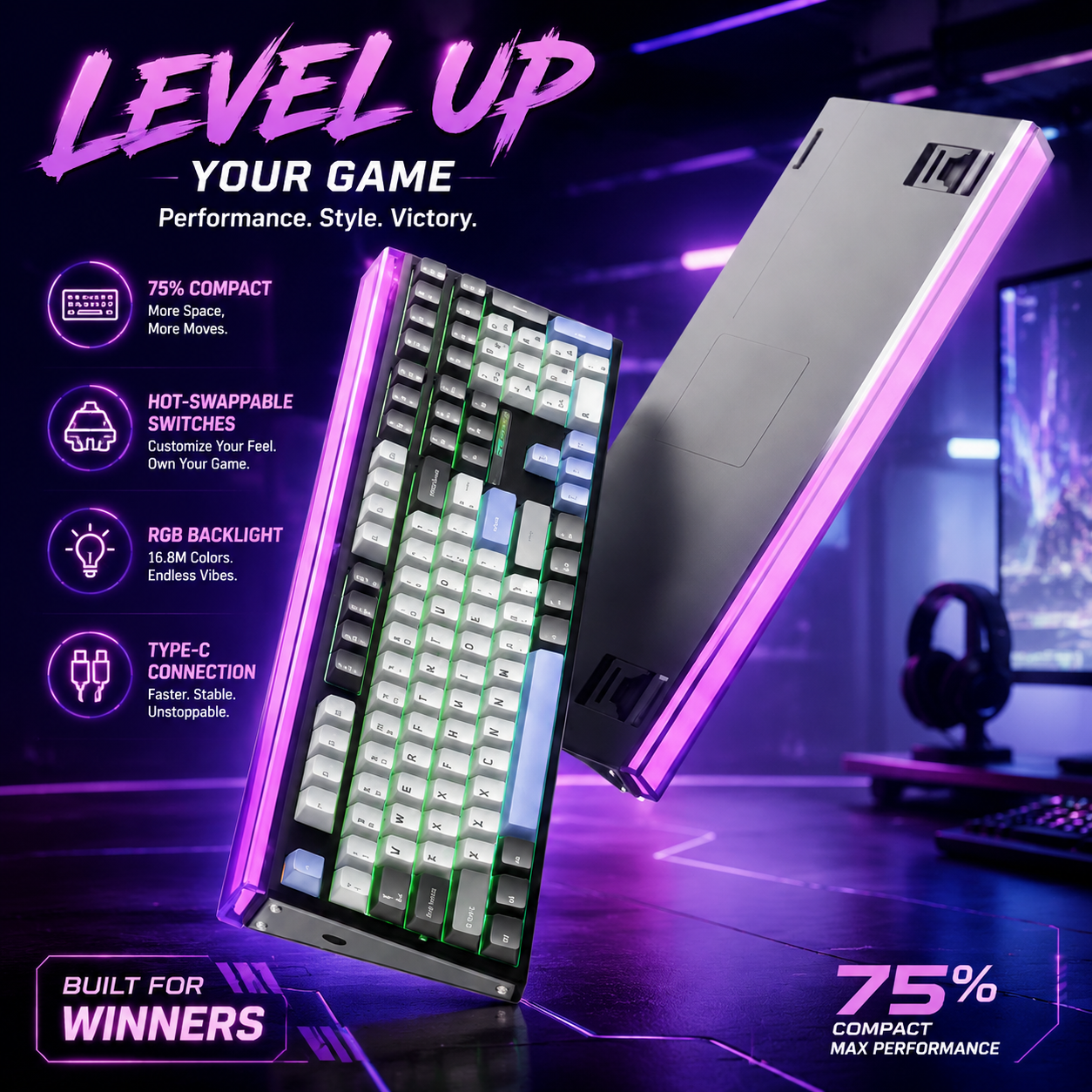 AULA H108 Tri-Mode Mechanical  - Gaming Keyboard Number Pad incelemesi ve fiyatı