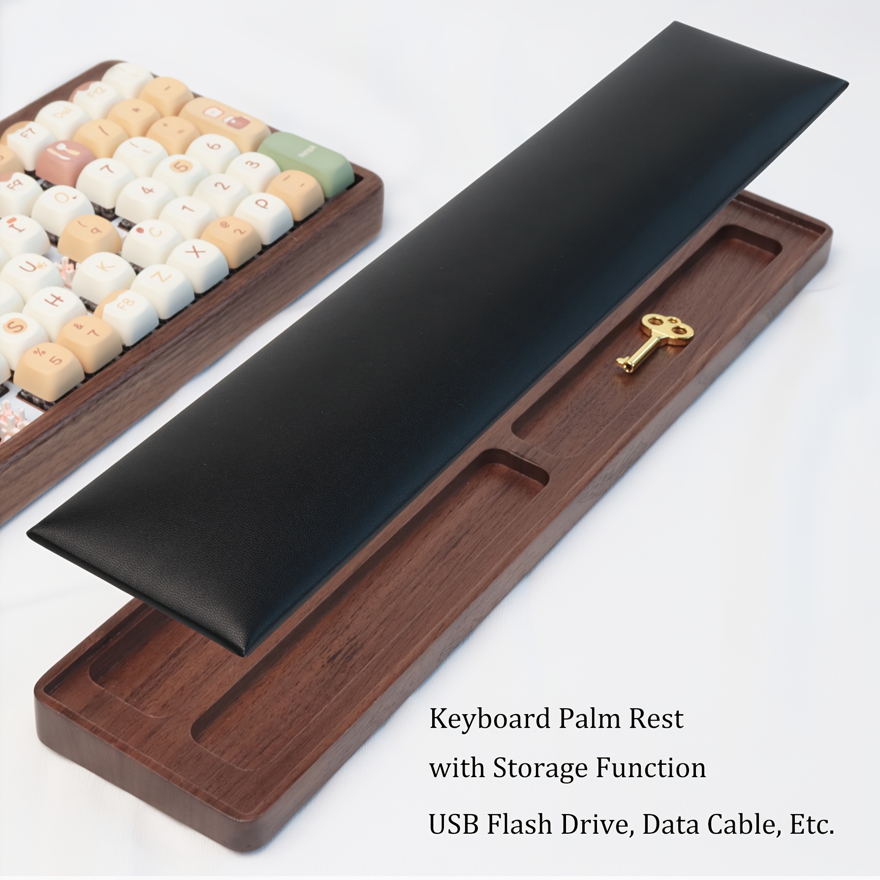 Ergonomic Wooden Keyboard Wris - Wrist Rest Wood incelemesi ve fiyatı