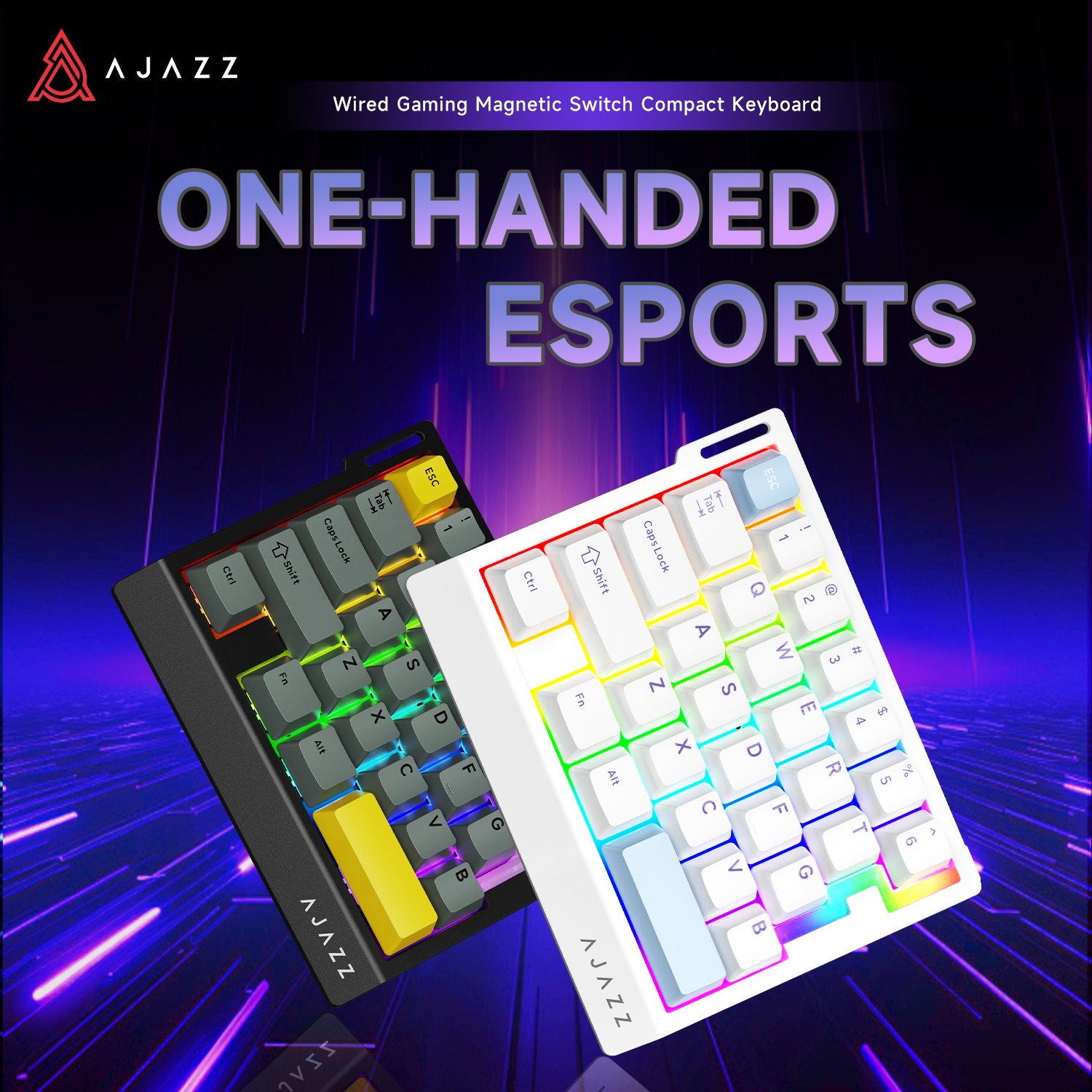 AJAZZ AK029 - Magnetic Brown S - Gaming Keyboard 1 Hand incelemesi ve fiyatı