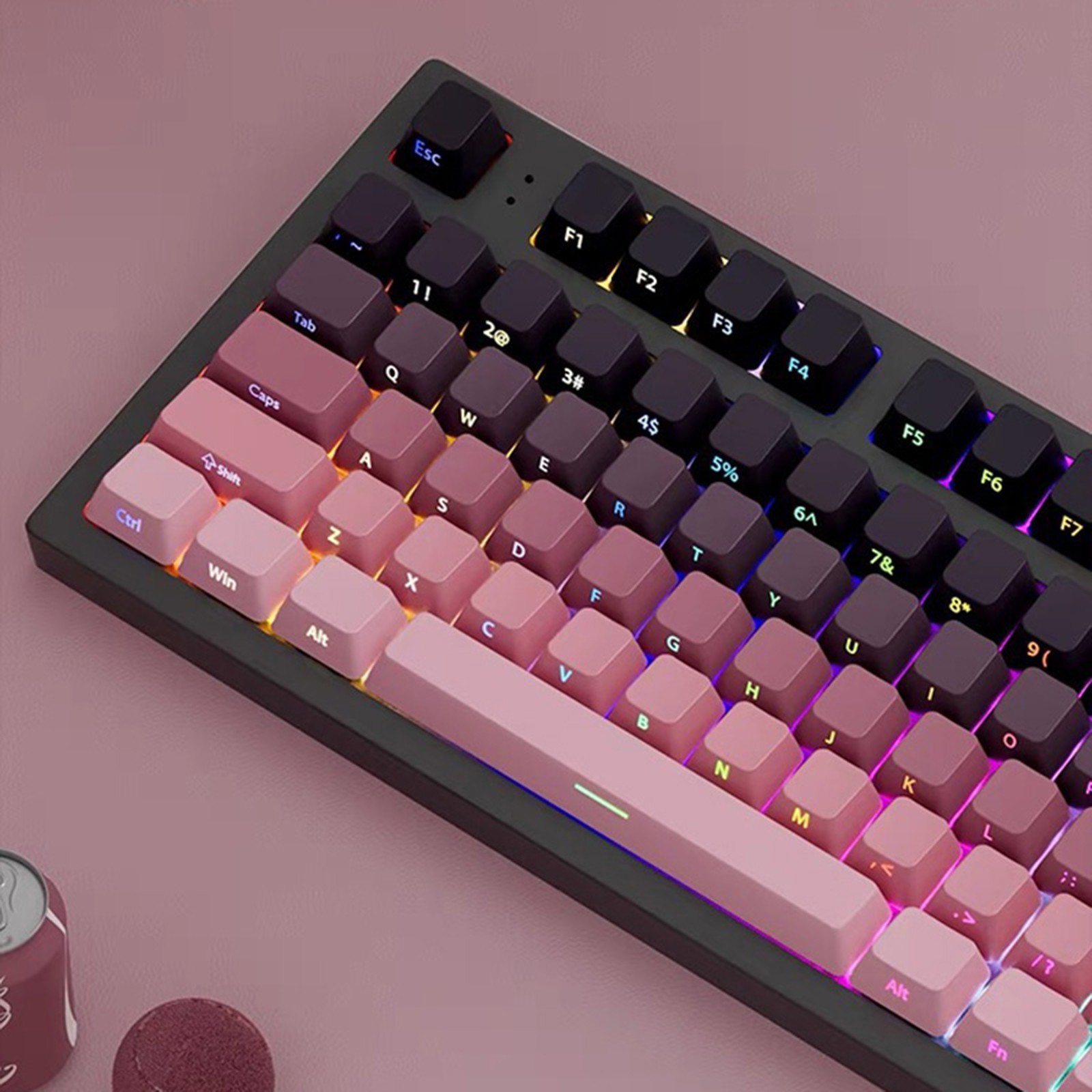 Gradient Keycaps Side Printed  - Gaming Keyboard Typewriter incelemesi ve fiyatı
