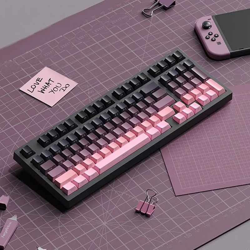 Gradient Keycaps Side Printed  - Gaming Keyboard Typewriter incelemesi ve fiyatı