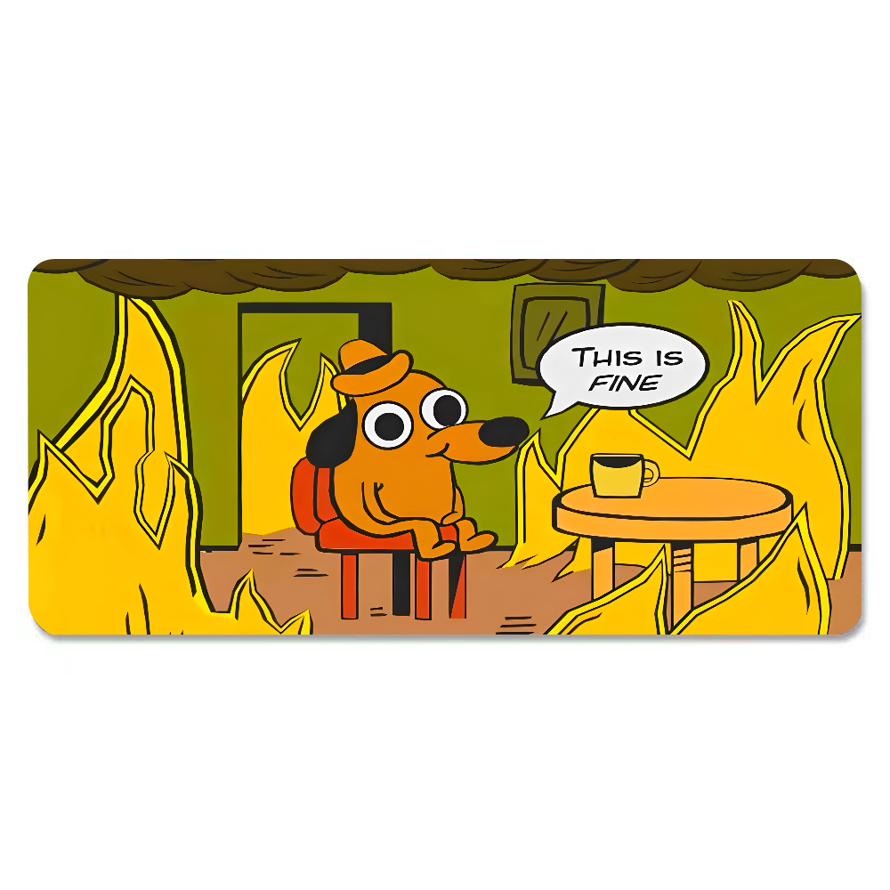 This Is Fine Dog Dachshund Mou - Gaming Keyboard High Ground incelemesi ve fiyatı