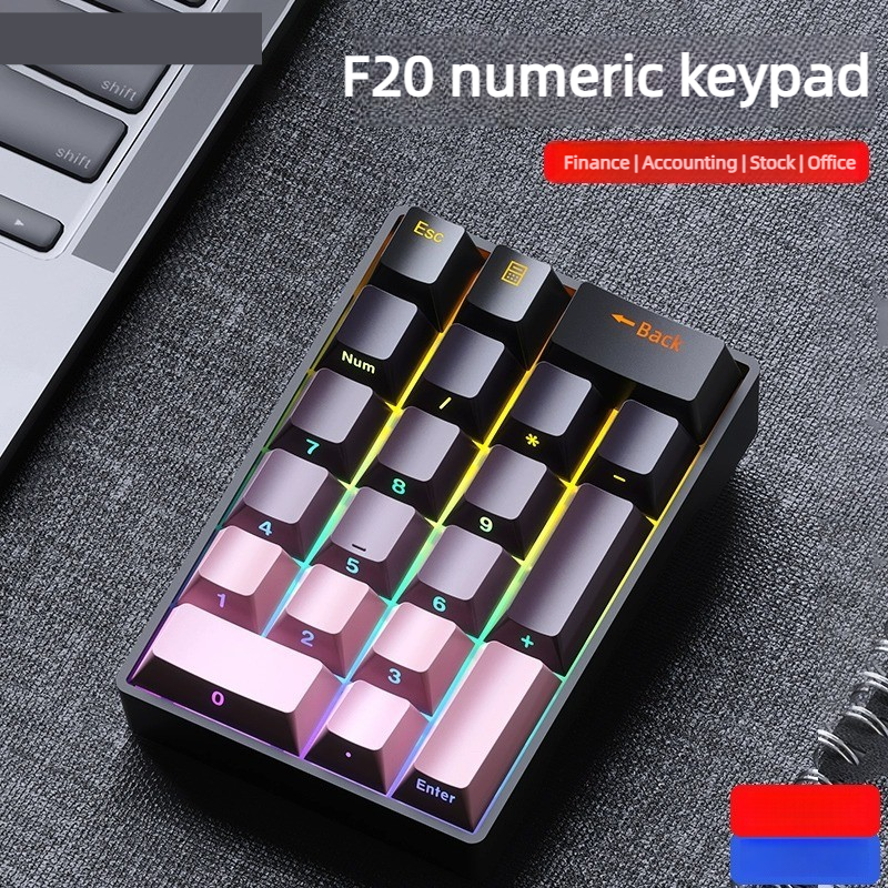 F20 20 Keys Pad Mechanical Num - Gaming Keyboard Number Pad incelemesi ve fiyatı