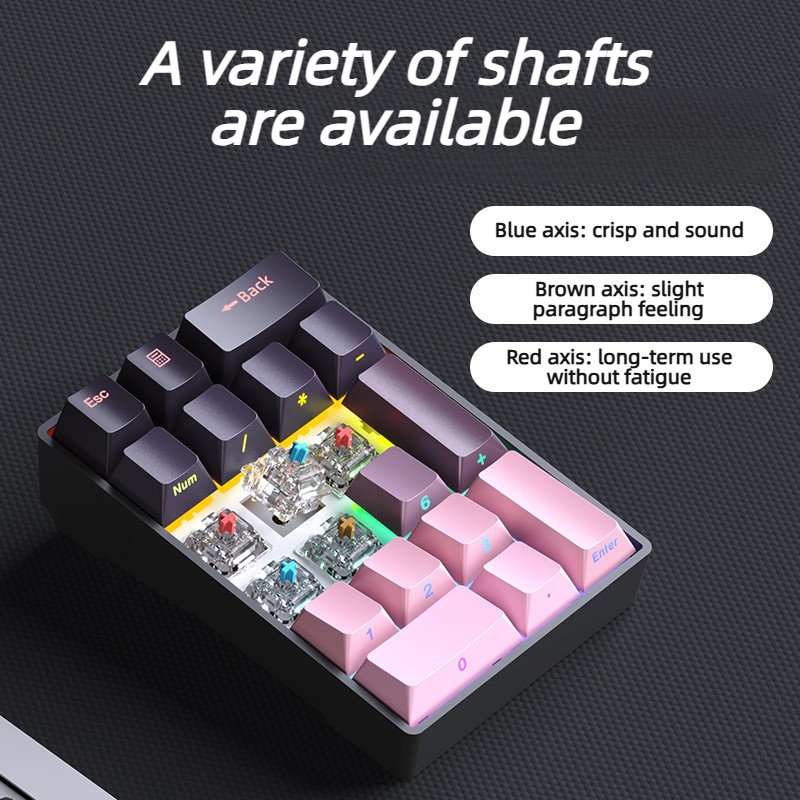 F20 20 Keys Pad Mechanical Num - Gaming Keyboard Number Pad incelemesi ve fiyatı