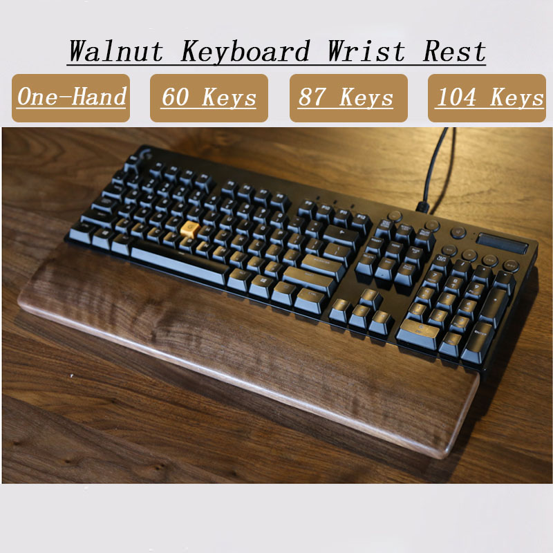One-Hand Oak Walnut Wooden Key - Gaming Keyboard Number Pad incelemesi ve fiyatı