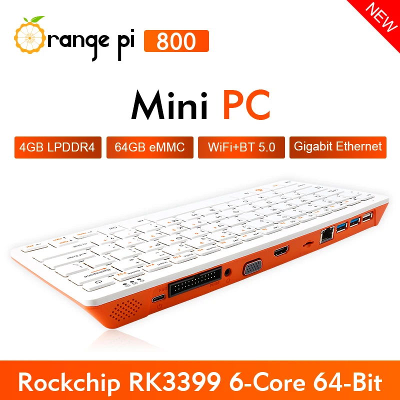 Orange Pi 800+5V4A Type-C Powe - Gaming Keyboard Mini incelemesi ve fiyatı