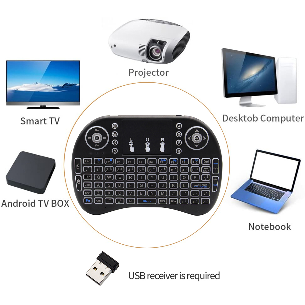 Backlit English Russian French - Gaming Keyboard Mouse Wireless incelemesi ve fiyatı