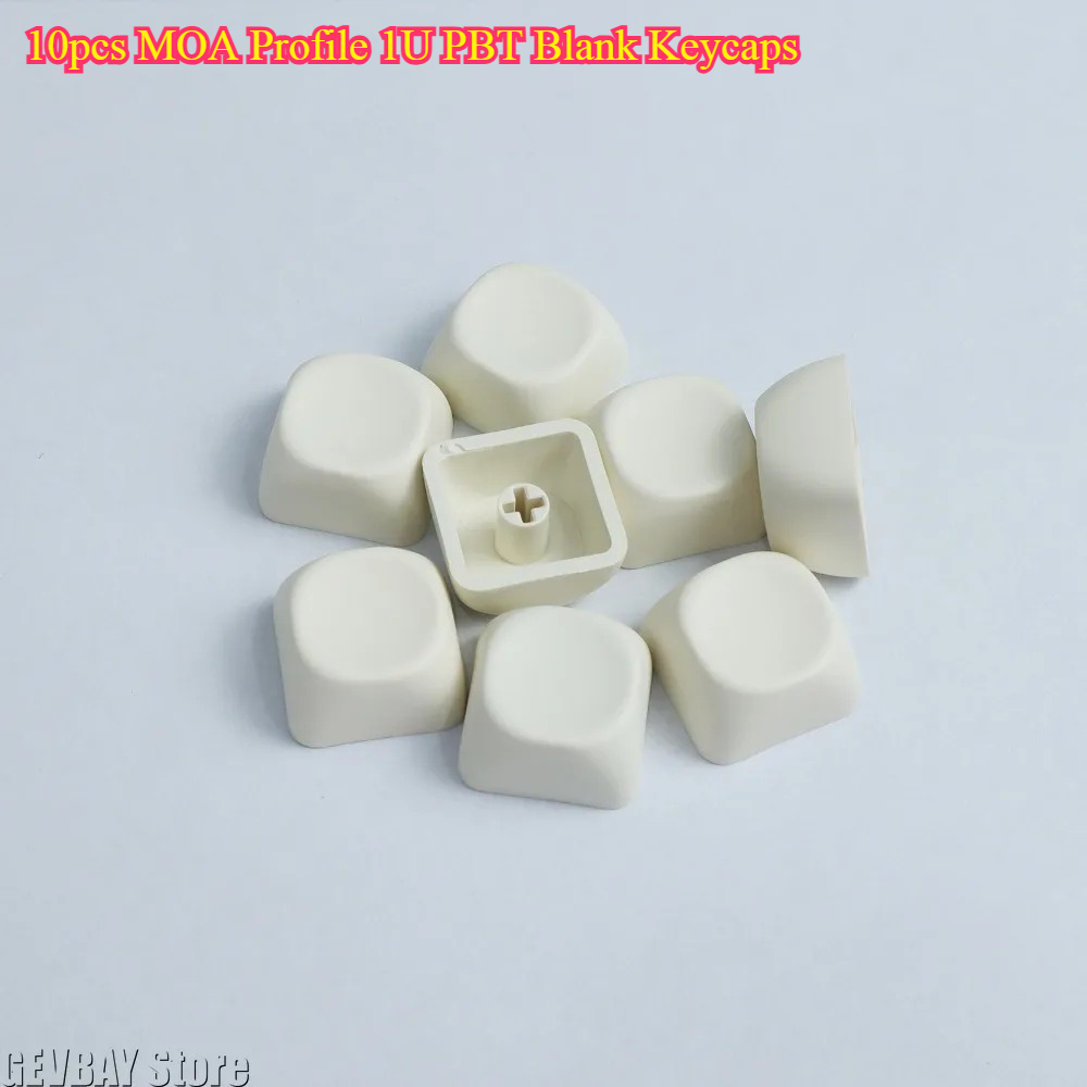 10pcs MOA Profile 1U PBT Blank - Gaming Keyboard Typewriter incelemesi ve fiyatı
