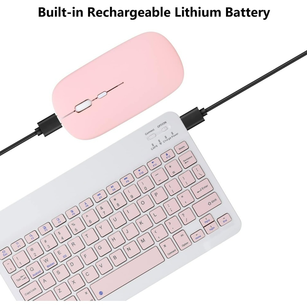 10 lnch Wireless  Bluetooth Mi - Gaming Keyboard Mouse Wireless incelemesi ve fiyatı