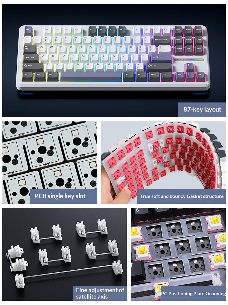 Aula F87 Pro Tri Mode Wireless - Gaming Keyboard Not Typing incelemesi ve fiyatı