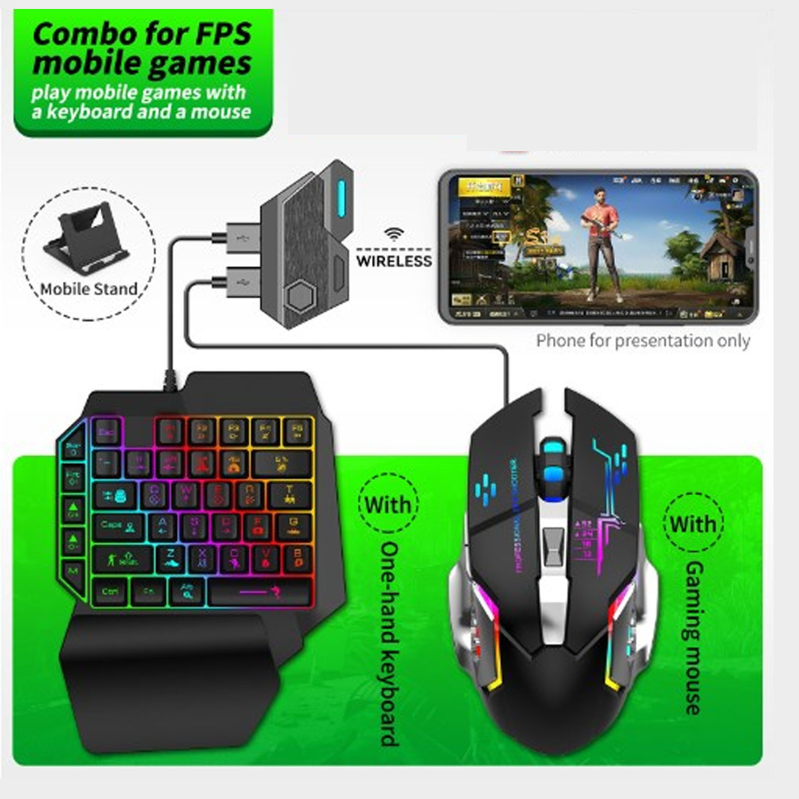 Keyboard Mouse Converter Set R - Gaming Keyboard And Mouse Combo incelemesi ve fiyatı