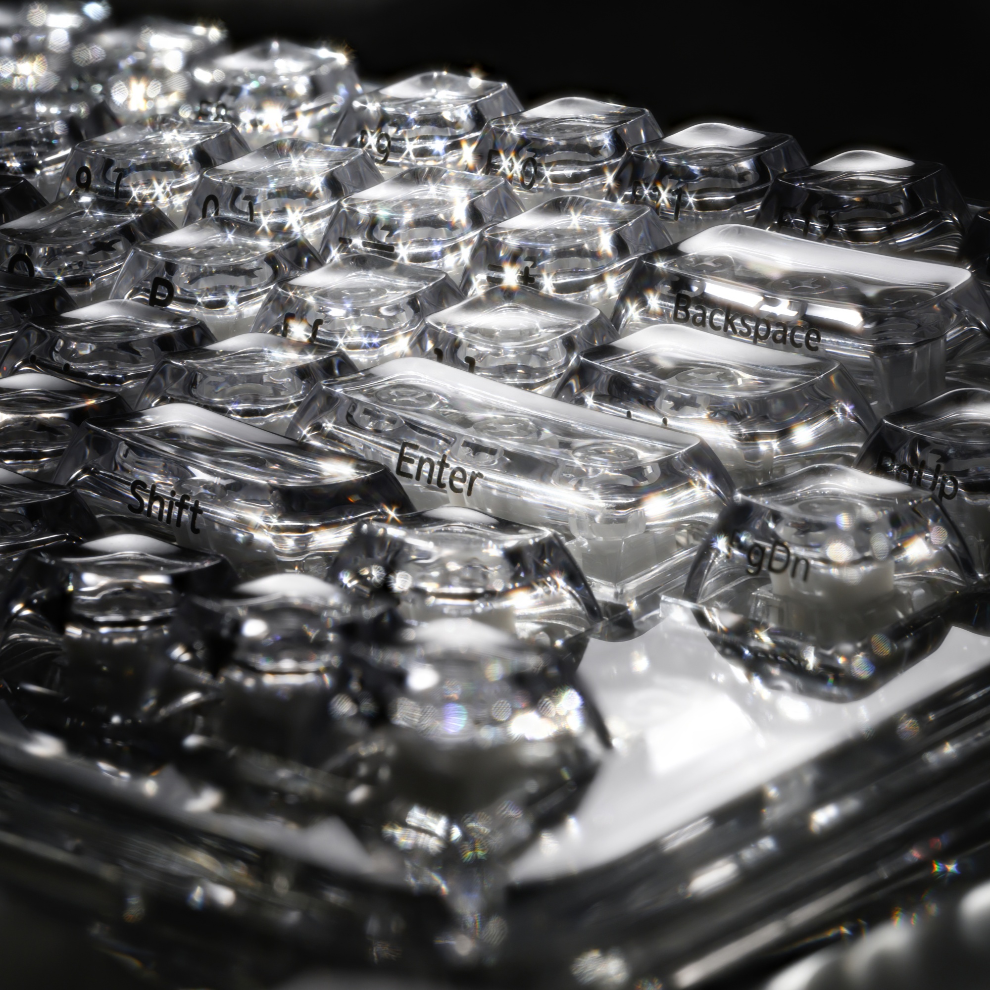 XVX Crystal Transparent SA Pro - Gaming Keyboard Typewriter incelemesi ve fiyatı