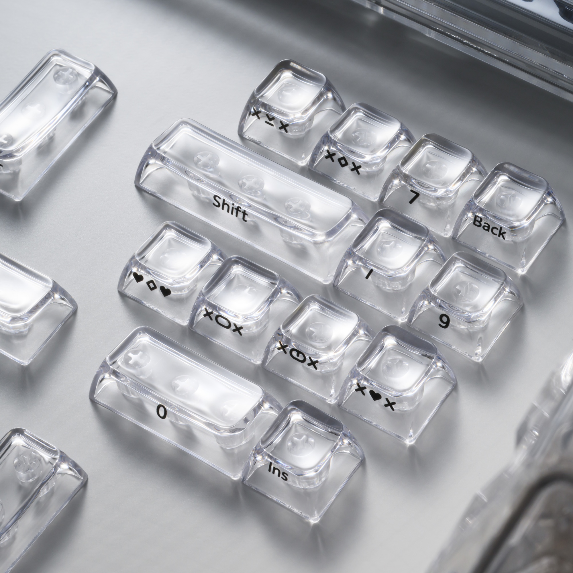 XVX Crystal Transparent SA Pro - Gaming Keyboard Typewriter incelemesi ve fiyatı