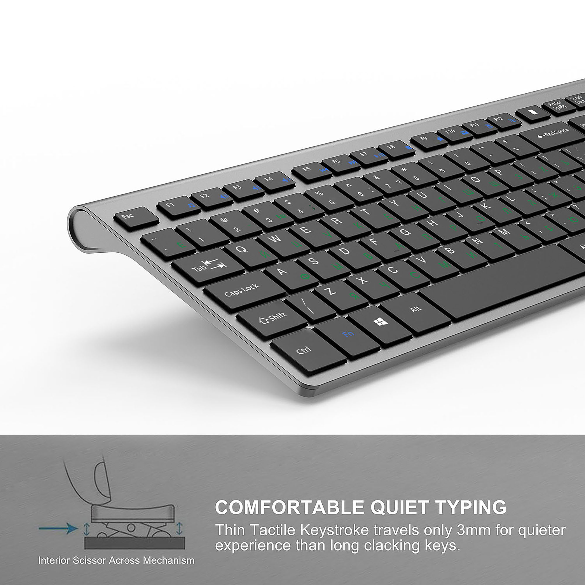 2.4G Rechargeable Wireless Key - Gaming Keyboard Mouse Wireless incelemesi ve fiyatı
