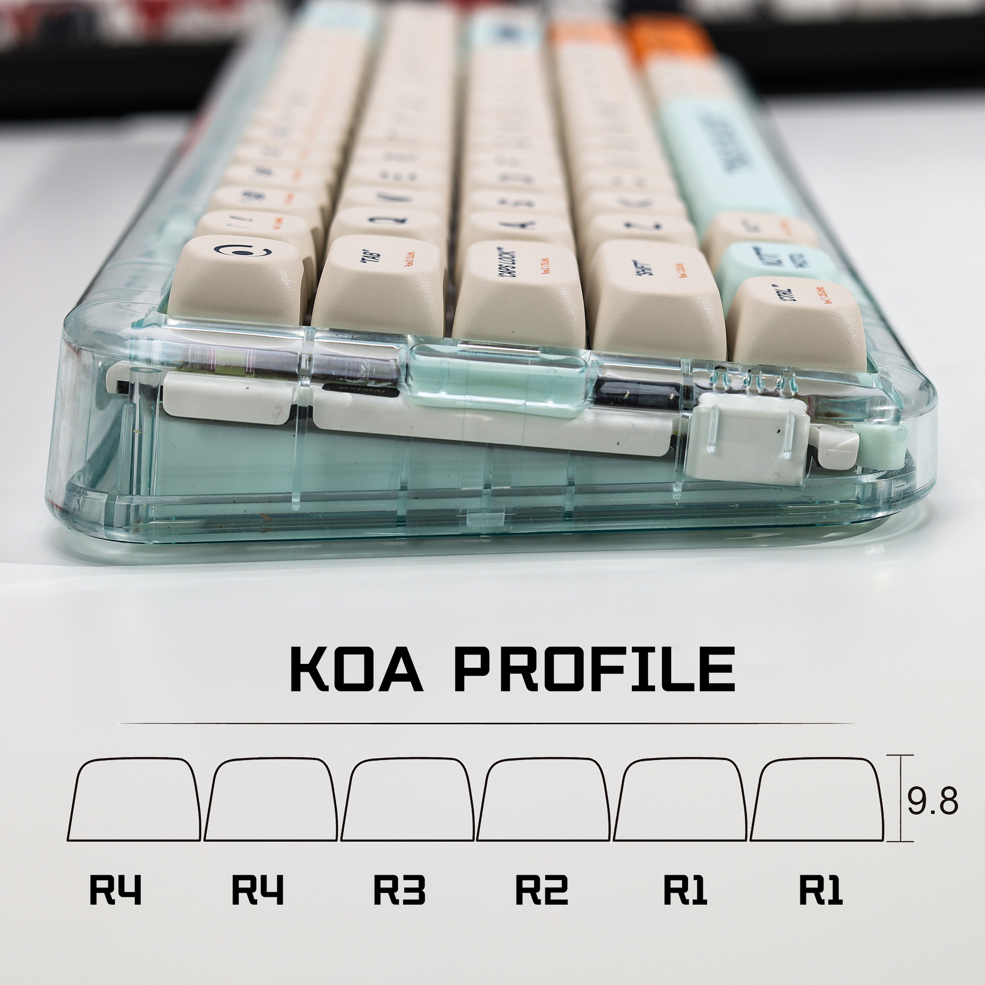 KBDiy KOA Profile Retro Plasti - Gaming Keyboard Number Pad incelemesi ve fiyatı