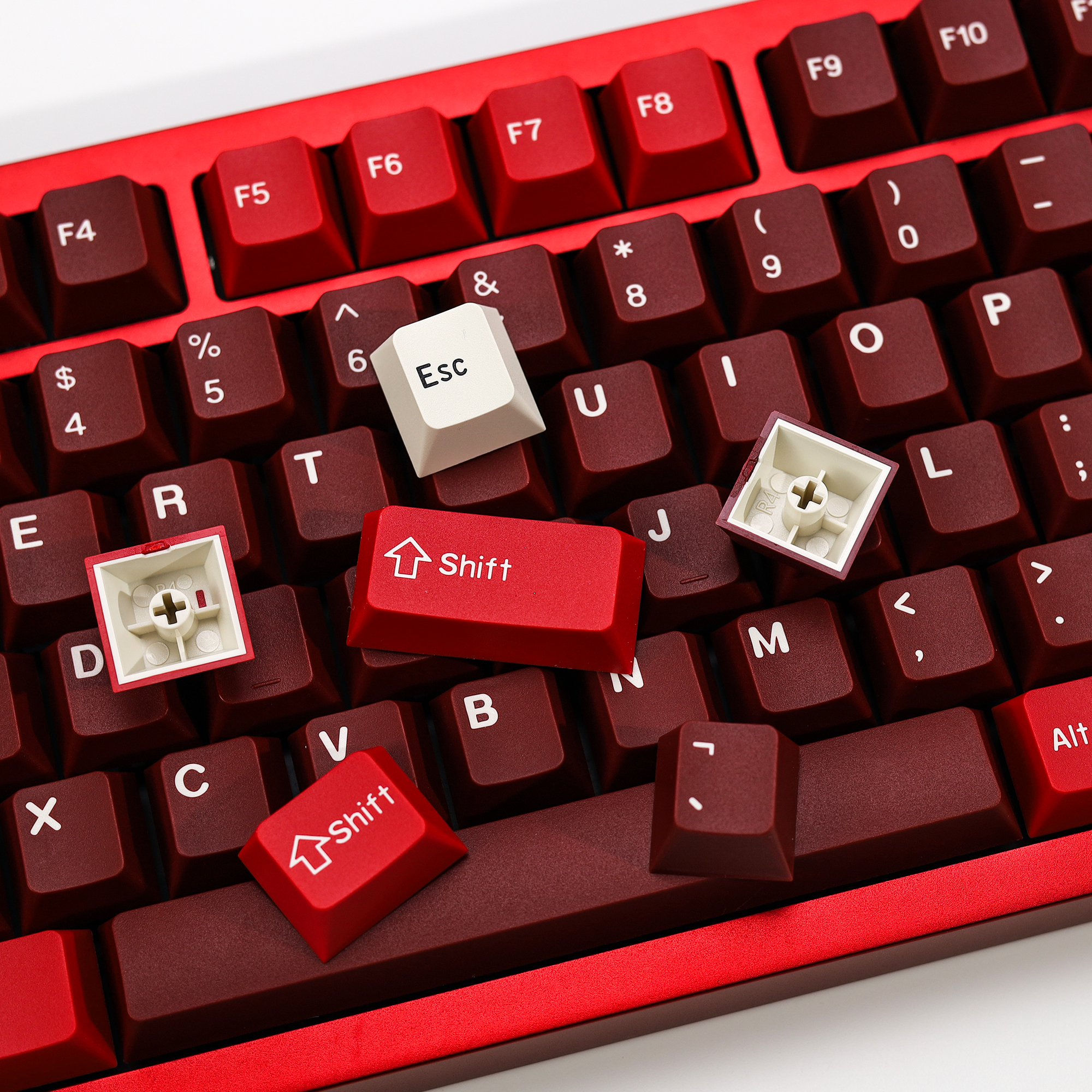 KBDiy GMK Jamon Keycap Red Ret - Gaming Keyboard Number Pad incelemesi ve fiyatı