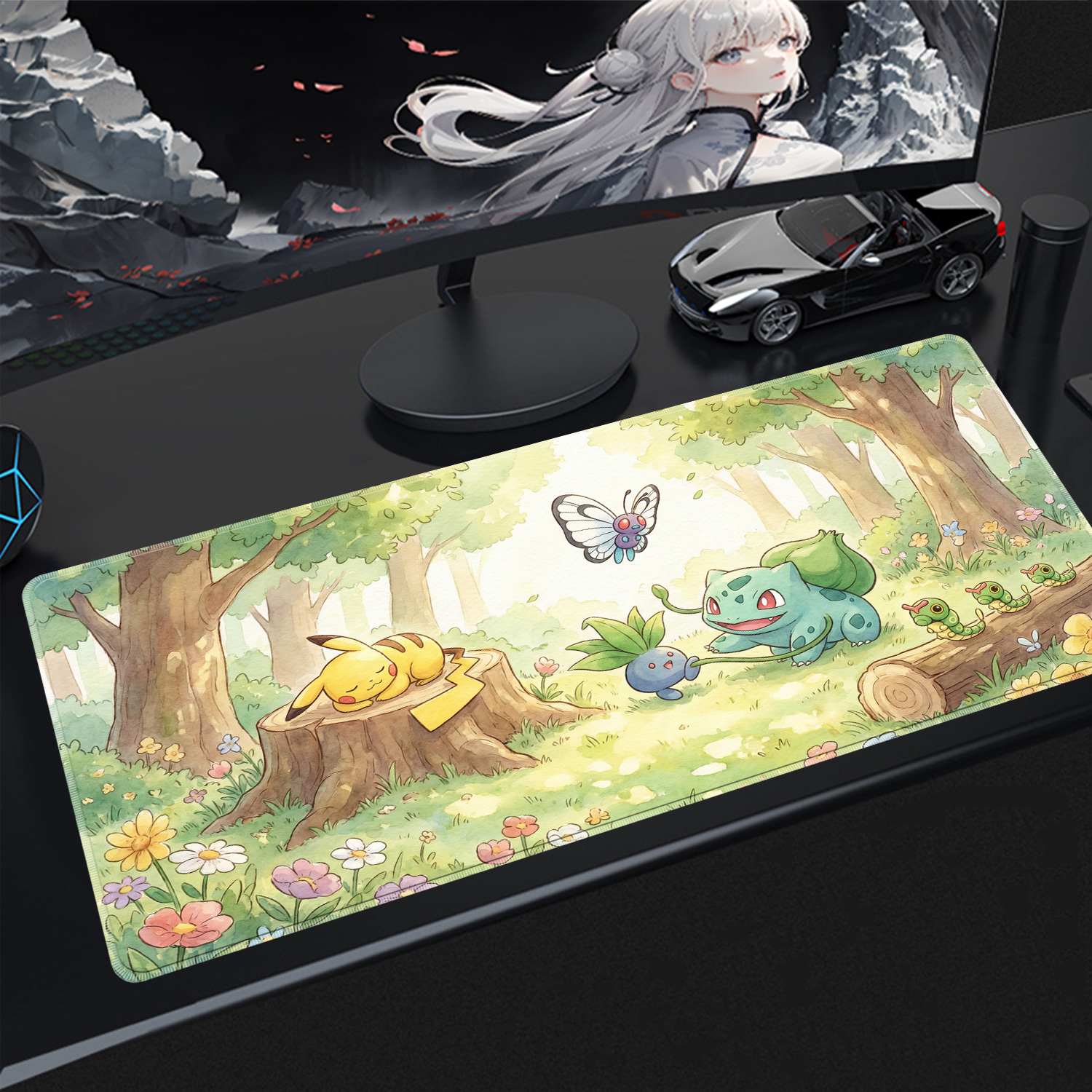 Kawaii Mouse Pad Gaming PC Acc - Gaming Keyboard Easy To Clean incelemesi ve fiyatı
