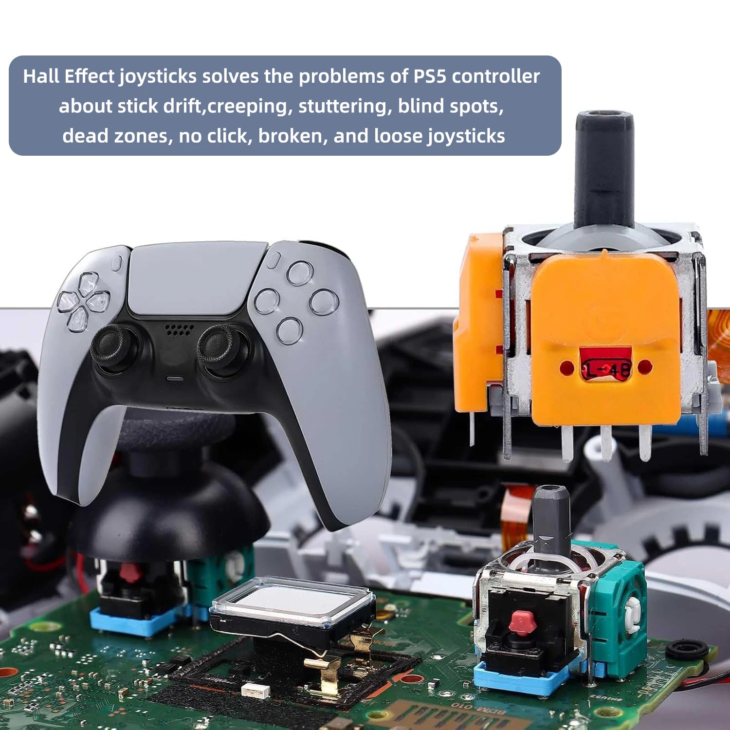 10Pcs 3D Hall Effect Joystick  - Gaming Keyboard Hall Effect incelemesi ve fiyatı