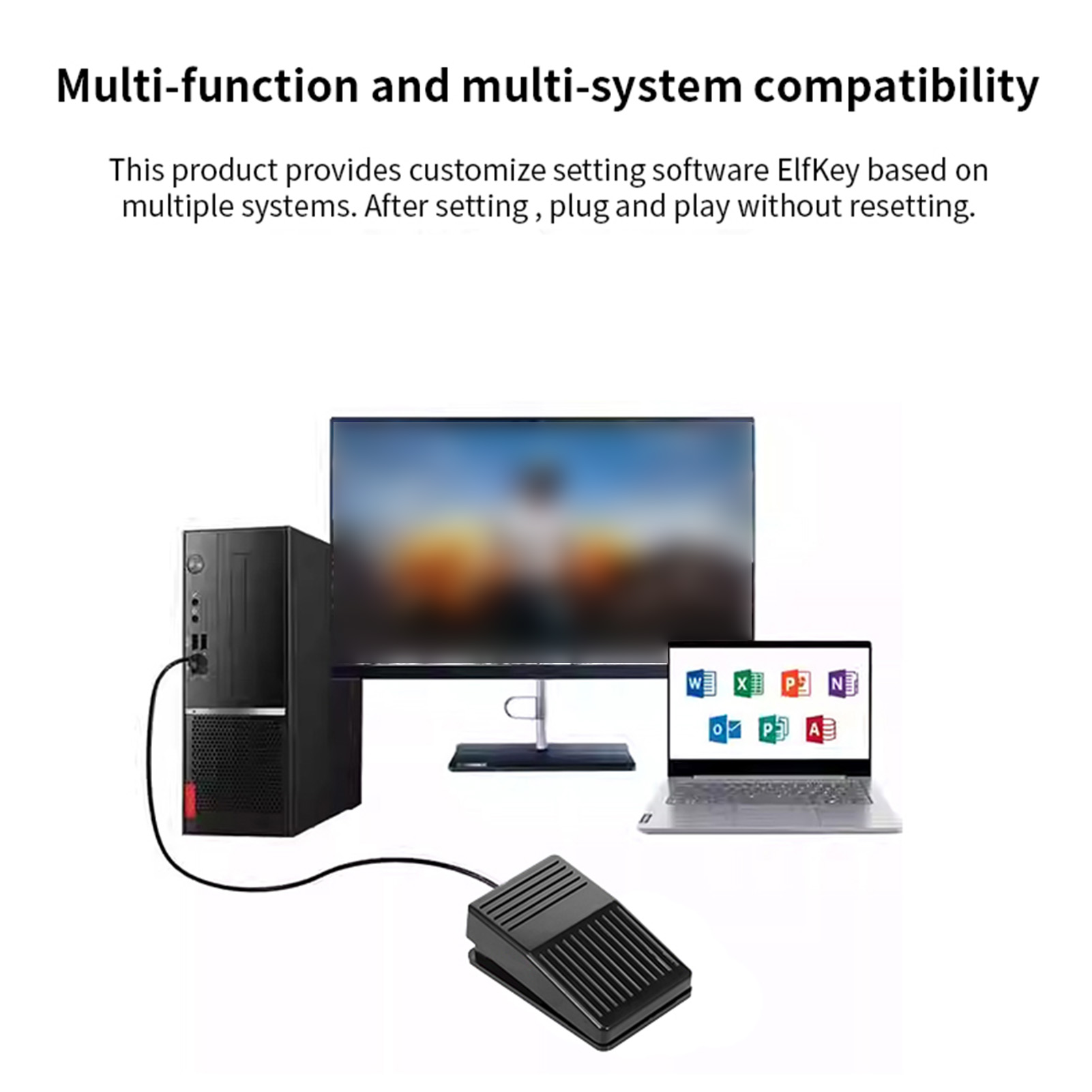 Foot  Pedal Foot  Pedal for Ga - Gaming Keyboard Mouse incelemesi ve fiyatı