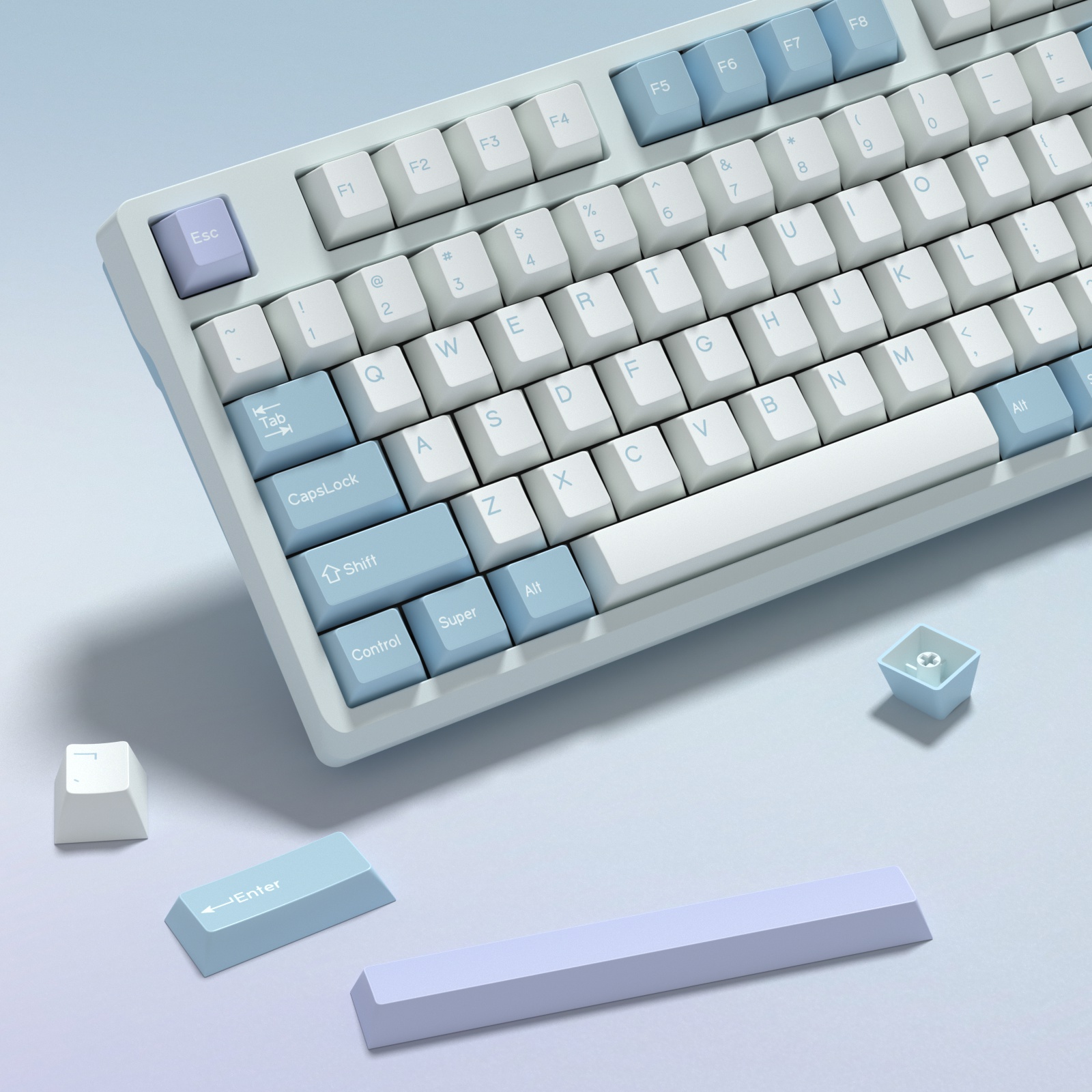 KBDiy GMK Illusion Keycap Cher - Gaming Keyboard Number Pad incelemesi ve fiyatı