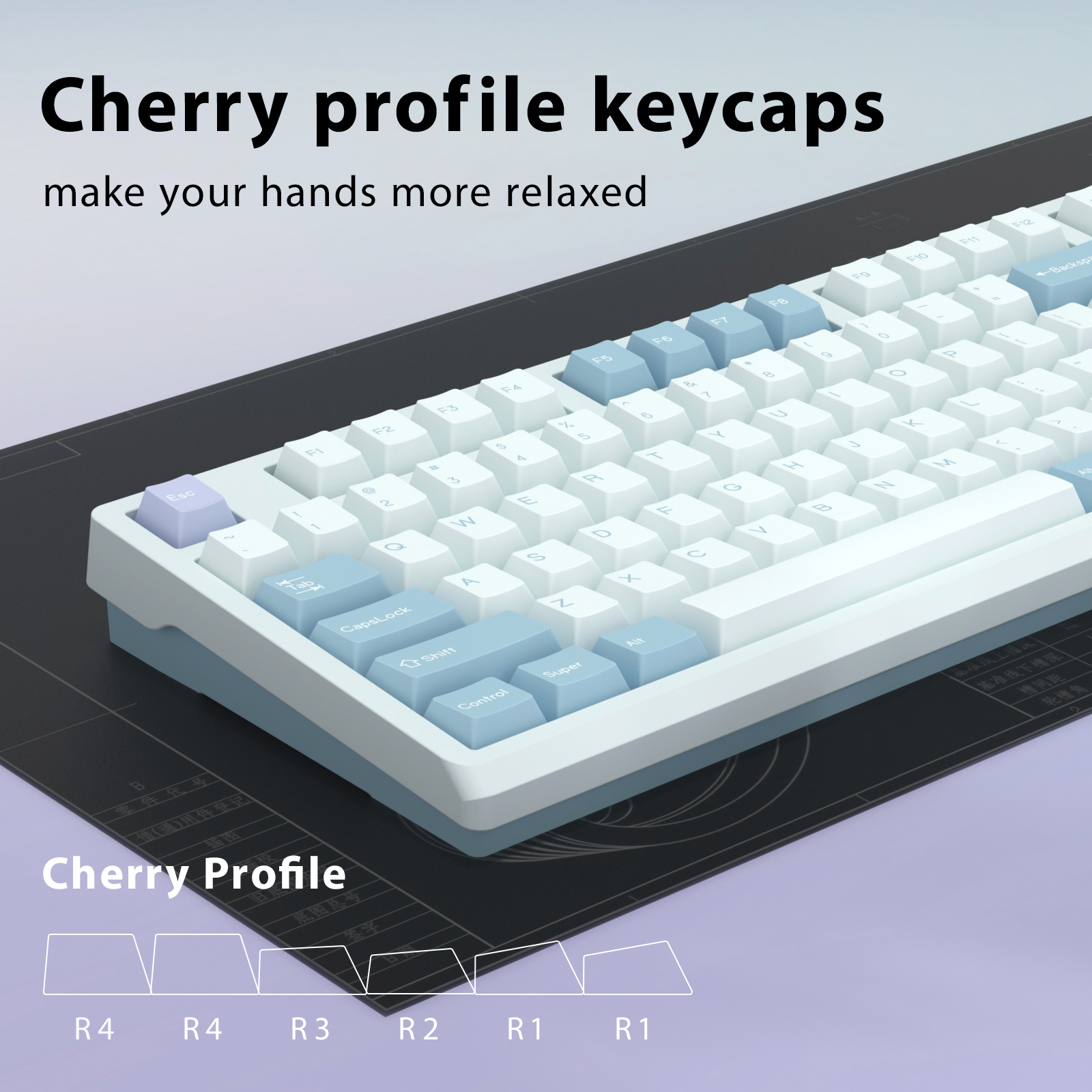 KBDiy GMK Illusion Keycap Cher - Gaming Keyboard Number Pad incelemesi ve fiyatı
