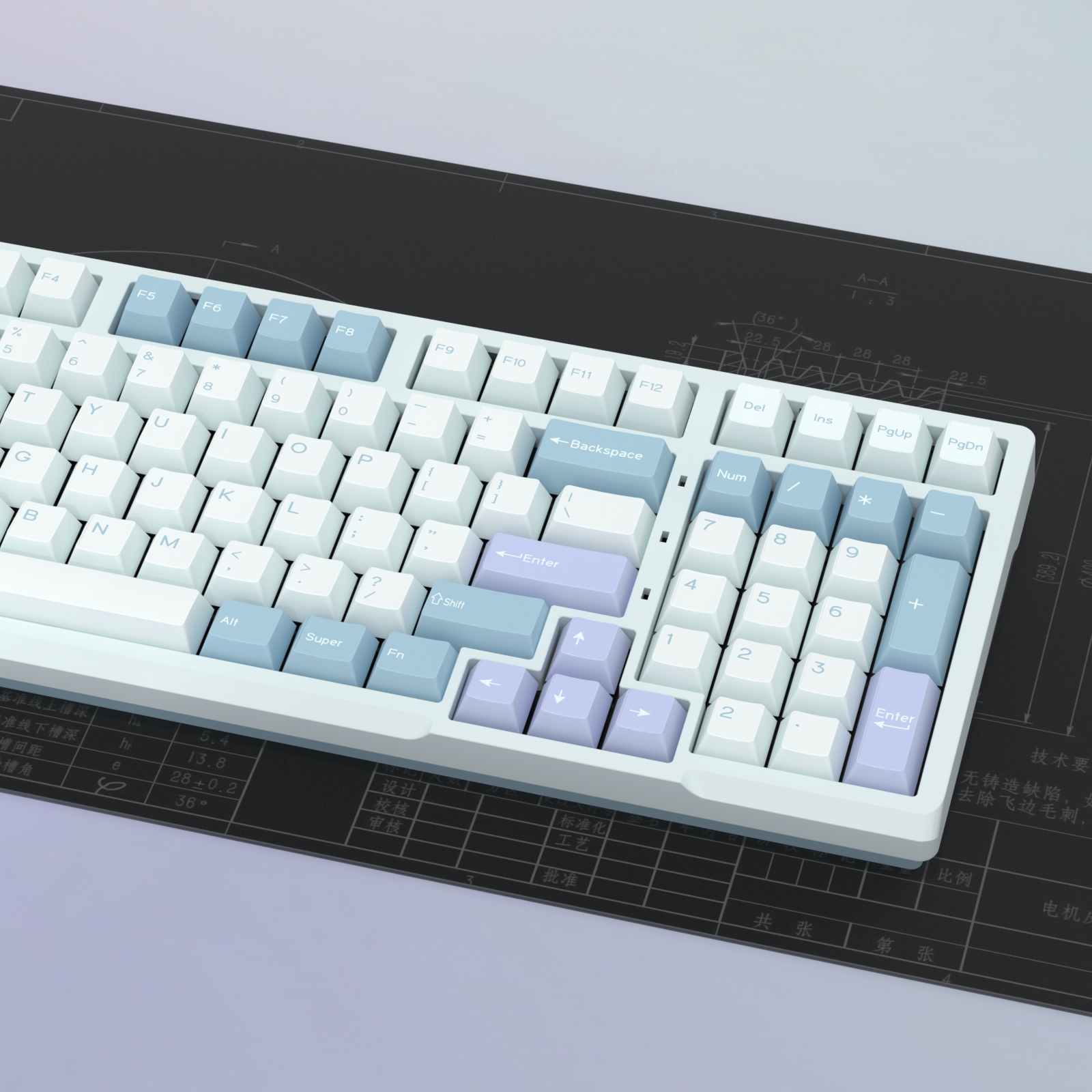 KBDiy GMK Illusion Keycap Cher - Gaming Keyboard Number Pad incelemesi ve fiyatı