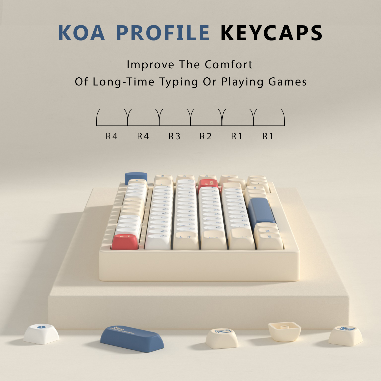 KBDiy GMK Soymilk Keycaps Retr - Gaming Keyboard Number Pad incelemesi ve fiyatı