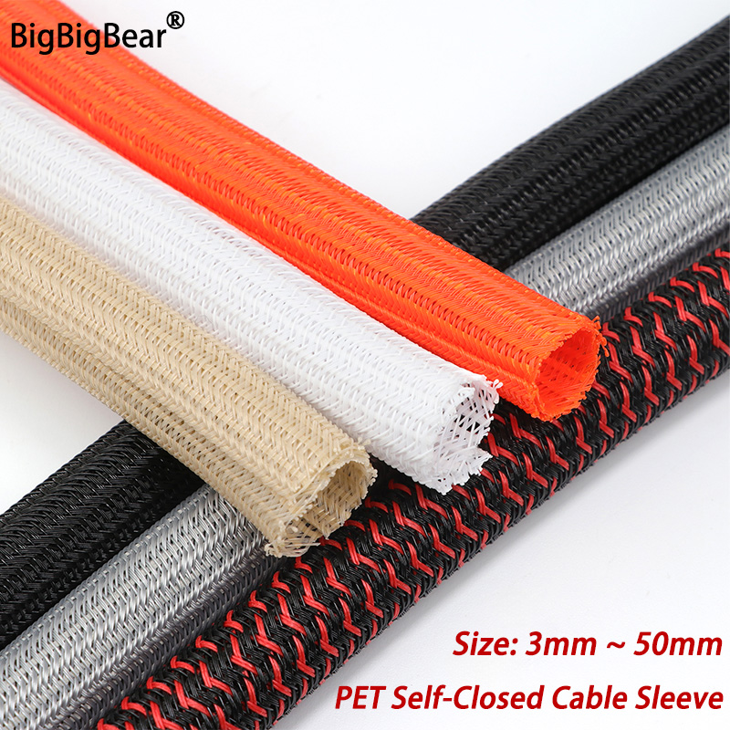 3/5/10m PET Cable Sleeve Self- - Coiled Usb Cable incelemesi ve fiyatı