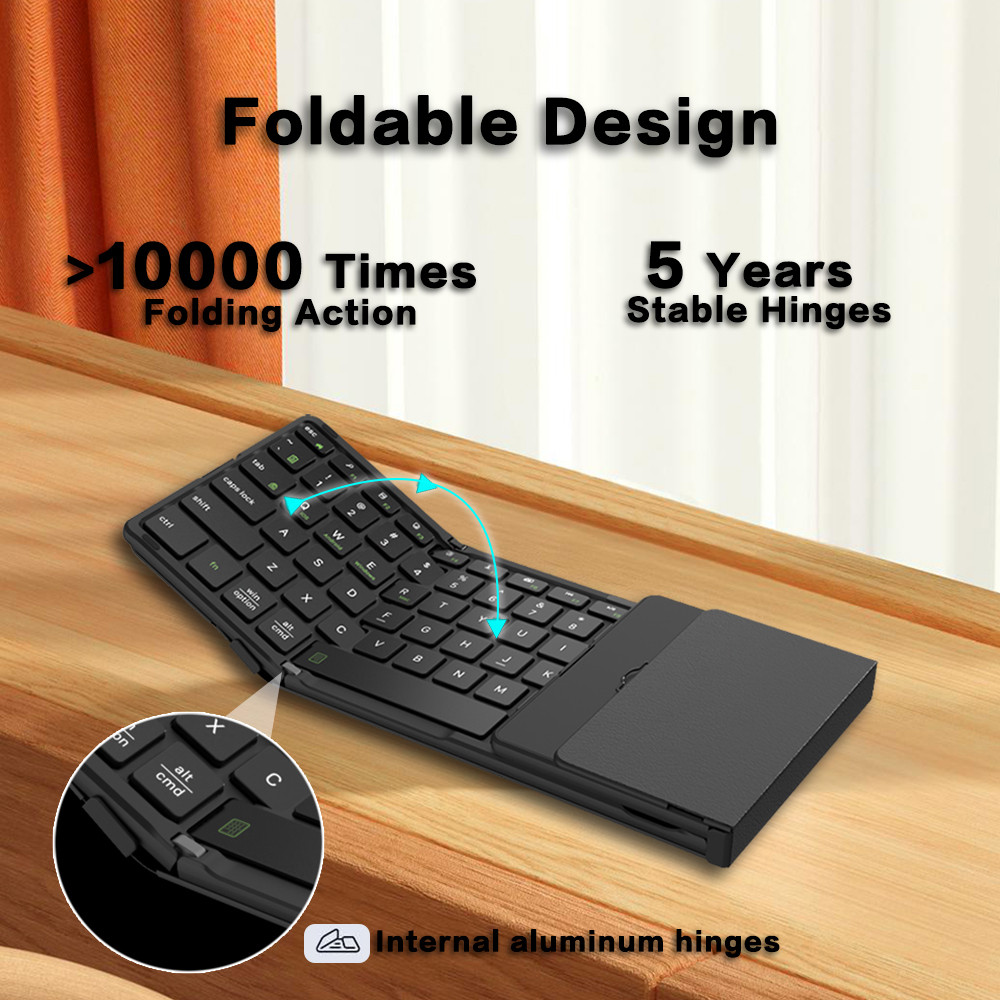 JOMAA Foldable Bluetooth Keybo - Gaming Keyboard Number Pad incelemesi ve fiyatı