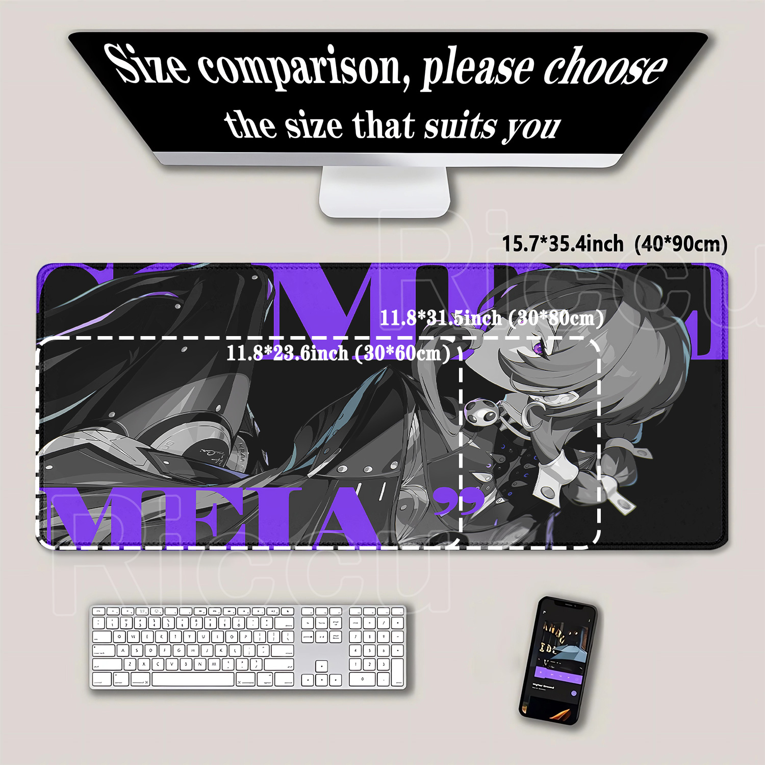 Mouse Pad Zenless Zone Zero ZZ - Gaming Keyboard Typewriter incelemesi ve fiyatı