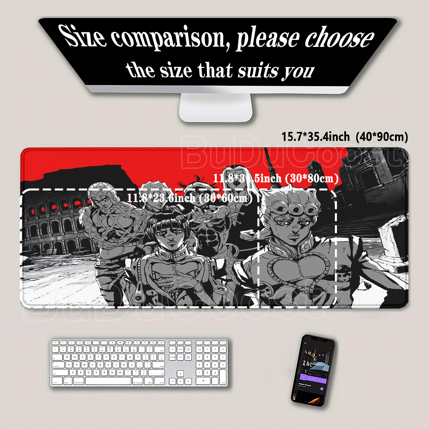 Anime Jojo Bizarre Adventure M - Gaming Keyboard Typewriter incelemesi ve fiyatı