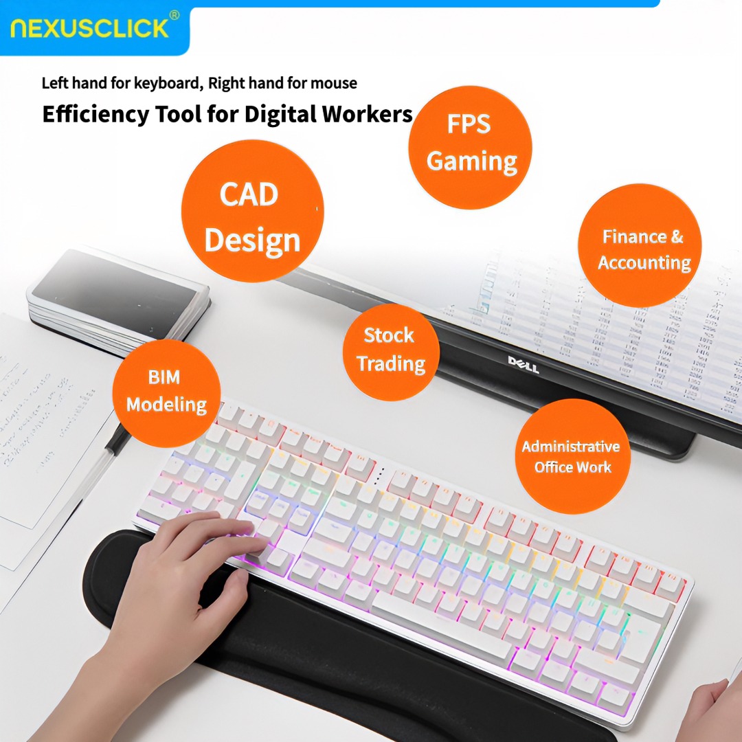 NexusClick Ergonomic Left Hand - Gaming Keyboard Number Pad incelemesi ve fiyatı